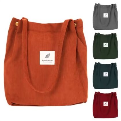 Velvet Shopping Bag